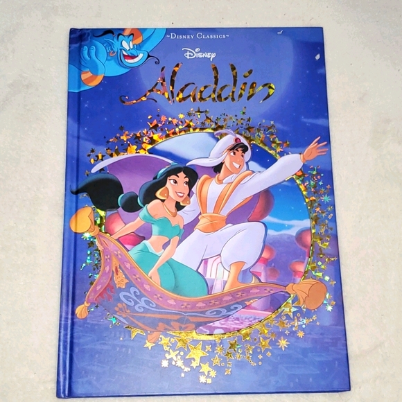 Like New! Disney Aladdin Hardcover Book